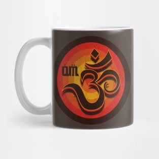 Spiritual Fire Dot Om Mug